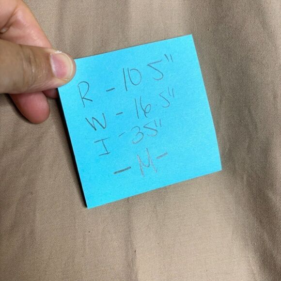 Ann Taylor Devine Flat Front Straight Slim Flare Leg Dress Khaki Pants 10T - Picture 11 of 11